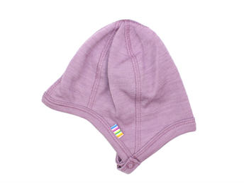 Joha cap for babies lavender wool