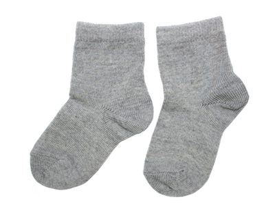 MP socks wool/cotton gray (2-Pack)