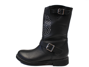 Petit by Sofie Schnoor winter boot black with wings