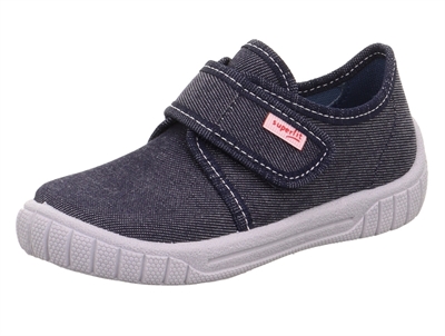 Superfit Bill slippers blue with velcro