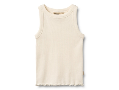 Wheat Minka top ivory in rib