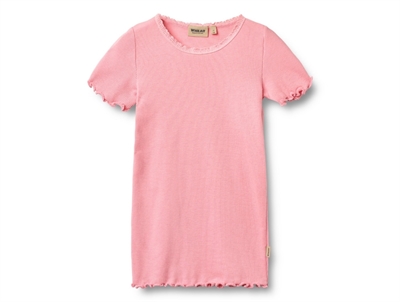 Wheat Katie t-shirt bubblegum in rib