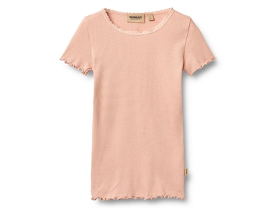 Wheat Katie t-shirt rose cloud in rib