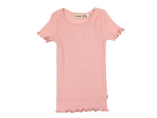 Wheat rose rib t-shirt Katie