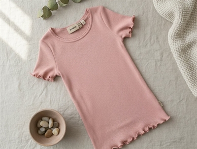 Wheat rose rib t-shirt Katie