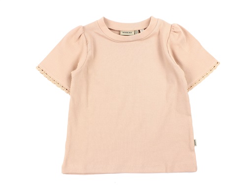 Wheat soft coral t-shirt Iris