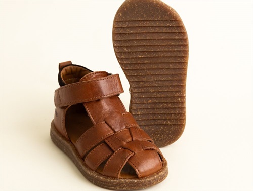 Angulus sandal cognac/dark brown