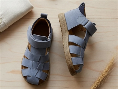 Angulus blue/navy sandal