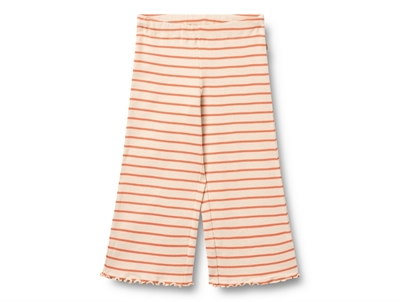 Wheat Ela trousers orange stripe in cotton jersey