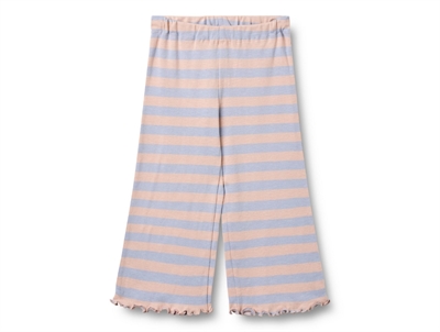 Wheat Ela trousers powder stripe in cotton jersey