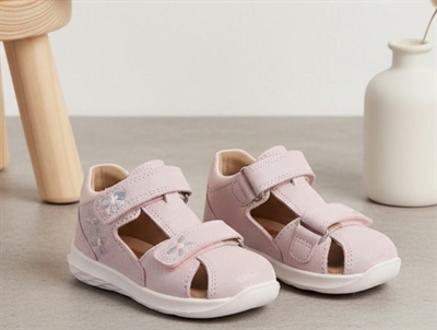 Superfit Bumblebee sandal pink glitter  