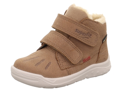 Superfit WHALEY winter first walker shoe brown with wool lining and GORE-TEX