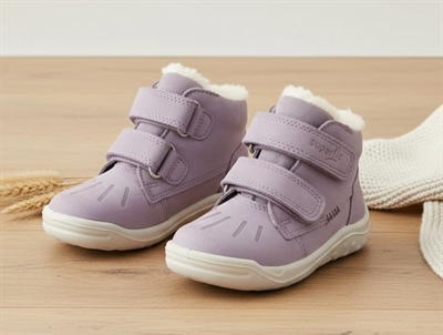 Superfit WHALEY winter first walker shoe purple with wool lining and GORE-TEX