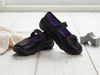 Superfit black slippers/ballerina Bubble