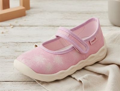 Superfit Bubble slippers pink with velcro