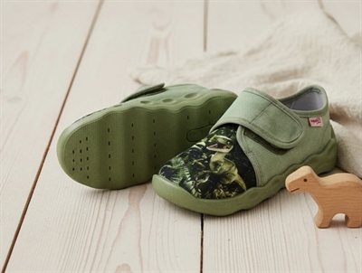 Superfit green dinosaur slippers Bubble