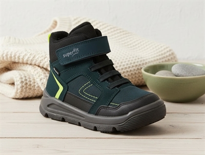 Superfit Mars transitional boot green/yellow with GORE-TEX
