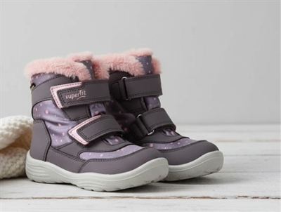 Superfit purple/pink winter boot Crystal with GORE-TEX
