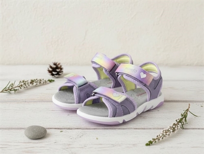 Superfit Pebbles sandal purple