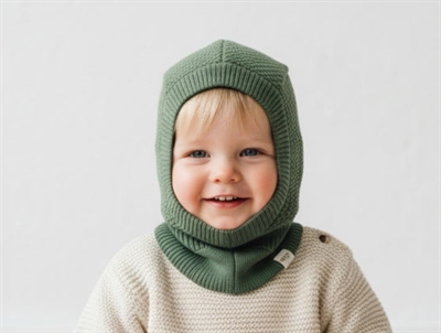 MP vineyard green balaclava Oslo wool/cotton