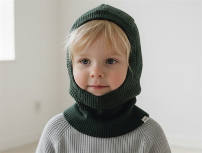 MP balaclava Oslo dusty ivy wool/cotton windstopper