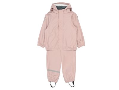 Mikk-line adobe rose rainwear pants and jacket