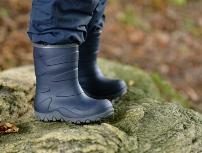 Mikk-Line thermal boot blue with wool lining