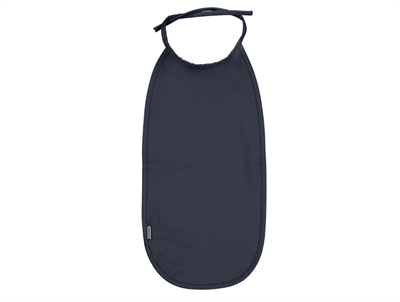 Mikk-Line long bib blue nights with catch pocket