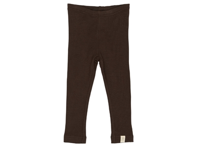Petit Piao leggings coffee bean modal