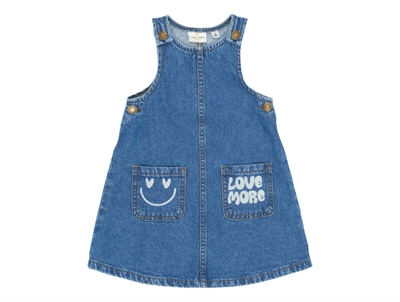 THE NEW siblings denim dress with pockets