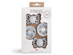 FRIGG powder blue baby’s first pacifier Moonlight sailing (4-pack)