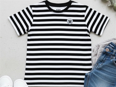 Wood Wood black/white striped t-shirt Ola