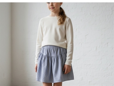 Wheat skirt Silje greyblue