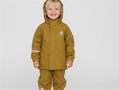 CeLaVi rainwear pants and jacket army