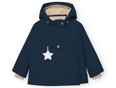 Mini A Ture Wang winter jacket outer space with fleece lining and star reflector