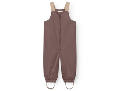 Mini A Ture Walenty winter overalls peppercorn plum with suspenders