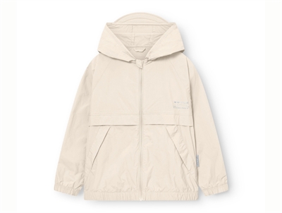 Mini A Ture Asla UV transitional jacket papyrus white with hood