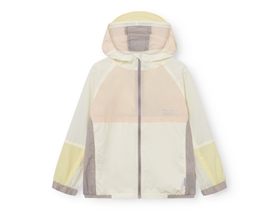 Mini A Ture Multi UV transitional jacket peony silver color block with hood