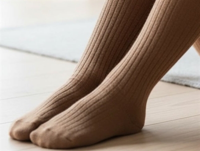 MP tights wool peacan pie