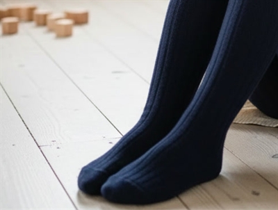 MP dark navy wool tights