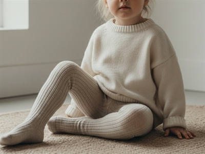 MP beige melange cotton tights