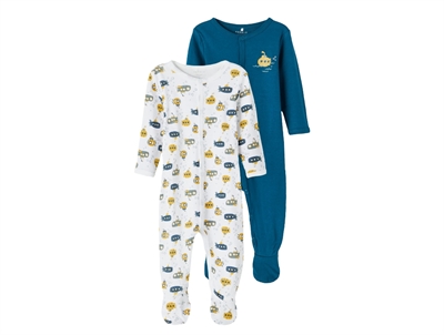 Name It legion blue submarine sleepsuit (2-pack)