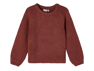 Name It knit blouse spiced apple