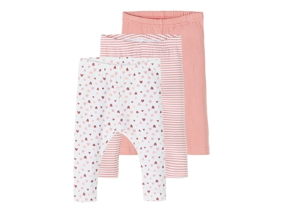 Name It leggings dusty rose (3-pack)