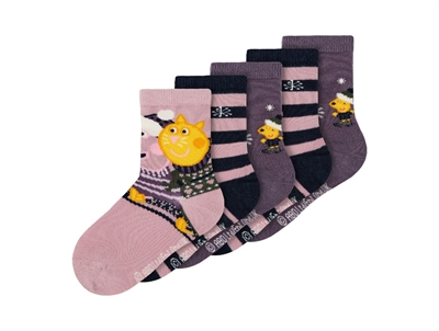 Name It socks dark sapphire Gurli Gris (5-pack)