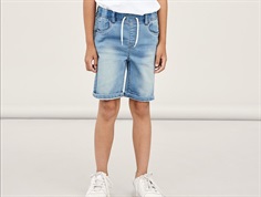 Name It light blue denim jogger denim shorts