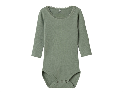 Name It lily pad melange rib body