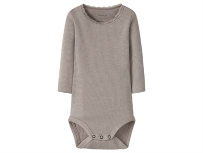 Name It arctic dusk melange rib body