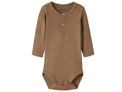 Name It body satellite melange with lace edge