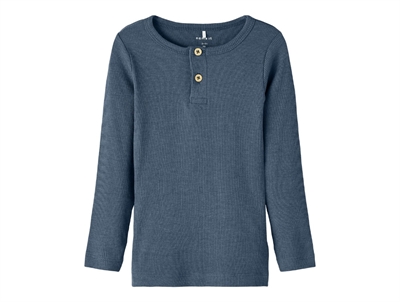 Name It bering sea melange rib t-shirt